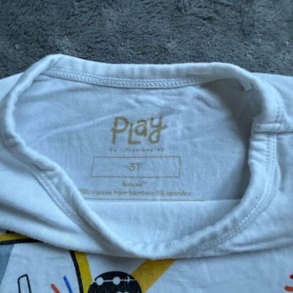 3T Little Sleepies Play Birthday Shirt - Picture 2 of 2